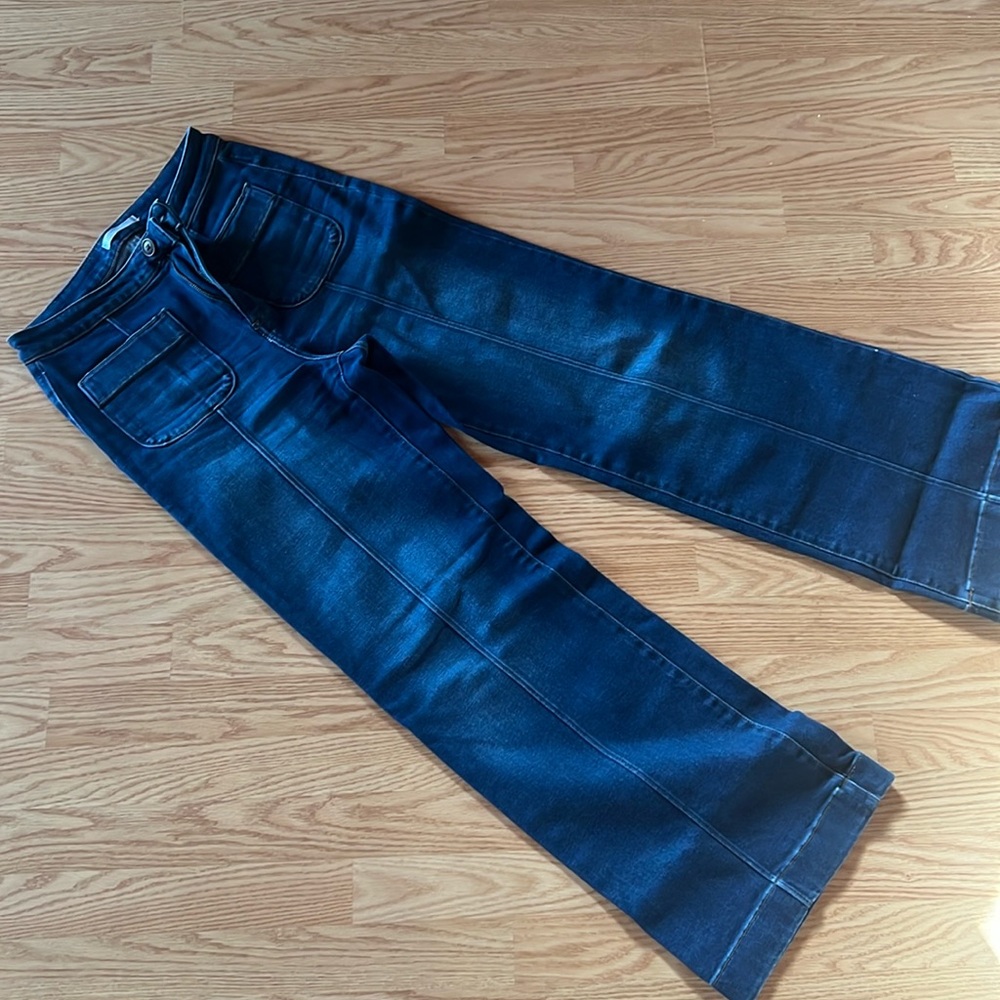 Lauren Conrad highrise wide leg trousers size 8